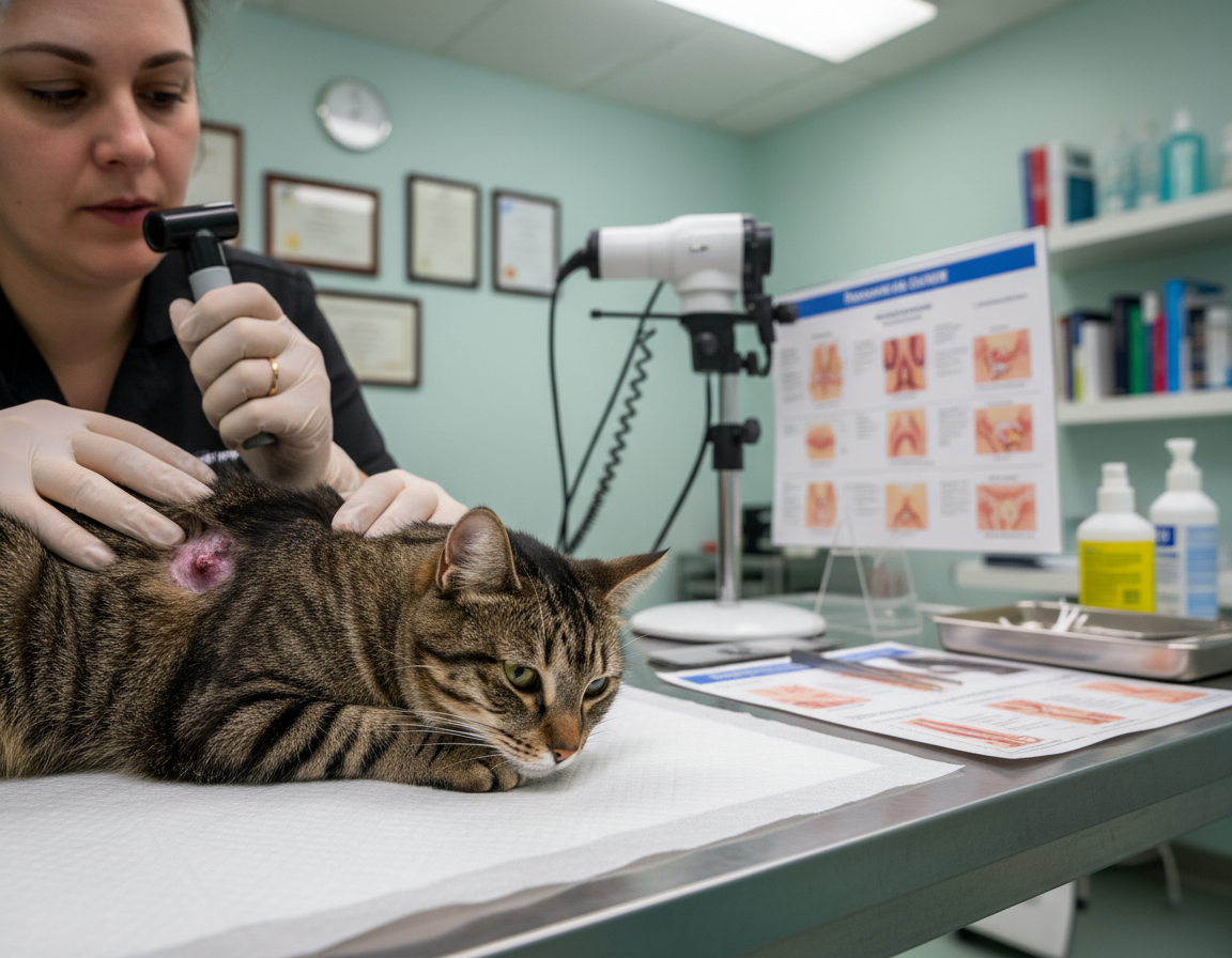 pregled raka kože kod mačaka