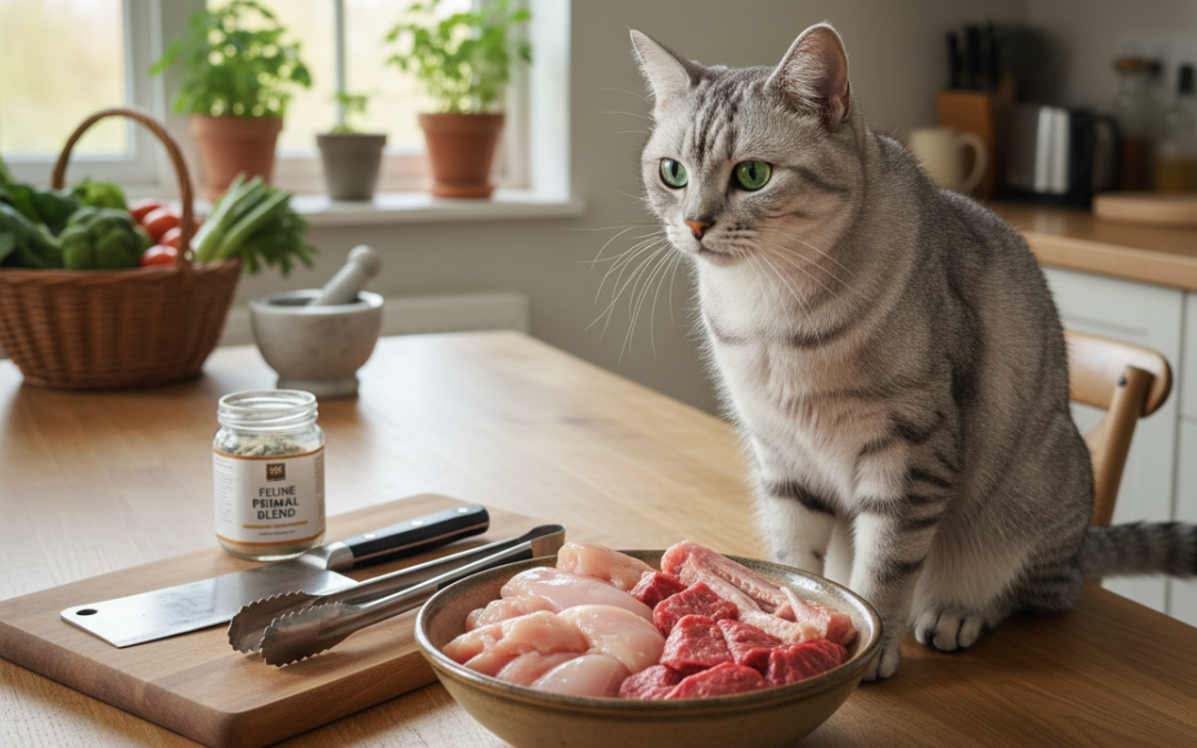 Prehrana mačke sirovim mesom – Sve što trebaš znati o tome!