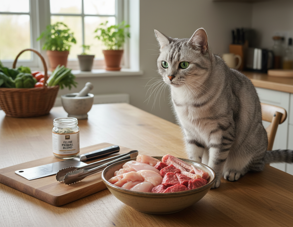 prehrana-macke-sirovim-mesom prehrana mačke sirovim mesom