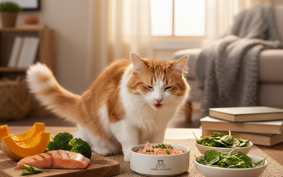 Prehrana protiv kuglica dlake kod mačaka – Sve što trebaš znati o tome!