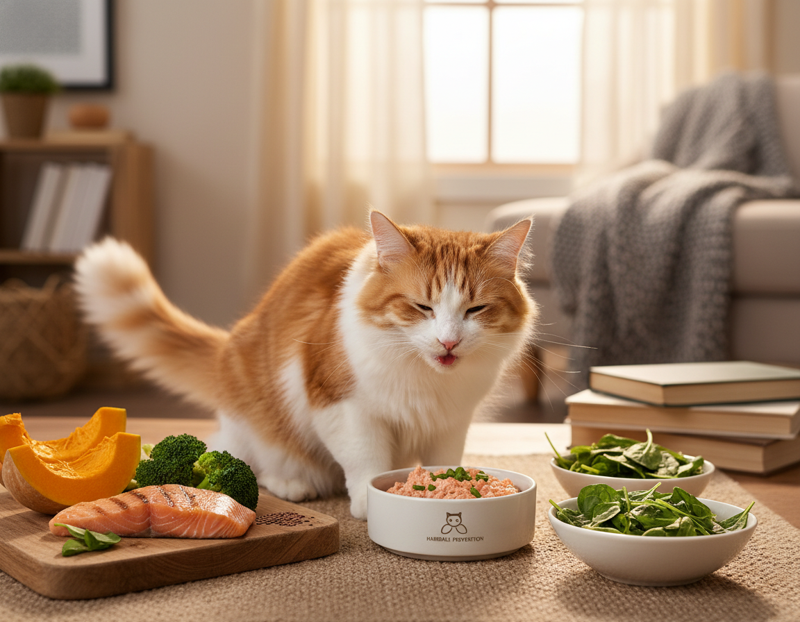 prehrana protiv kuglica dlake kod mačaka