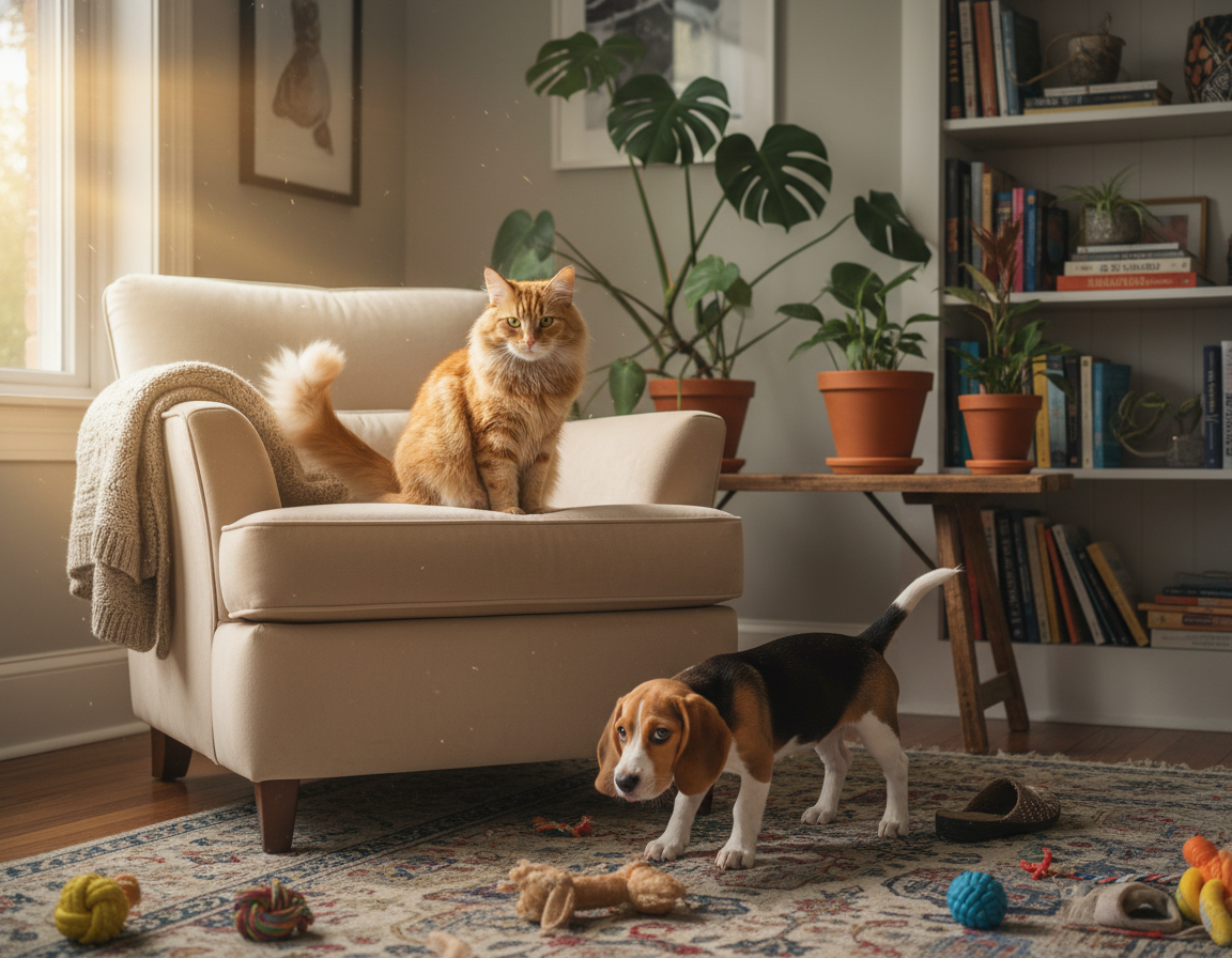 prilagodba mačke novom kućnom ljubimcu