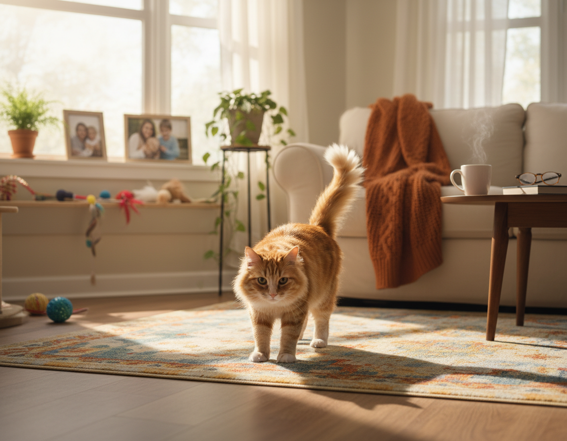 prilagodba mačke novom okruženju