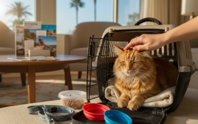Priprema mačke za putovanje avionom – Sve što trebaš znati o tome!