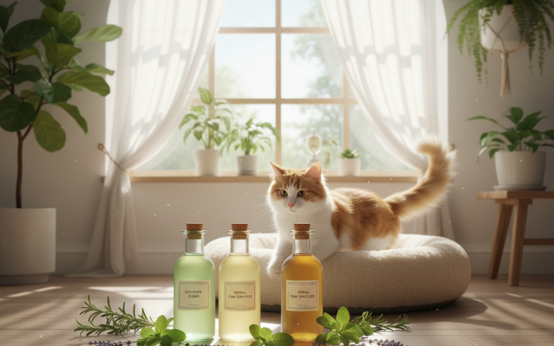 Prirodna dezinfekcijska sredstva za mačke – Sve što trebaš znati o tome!