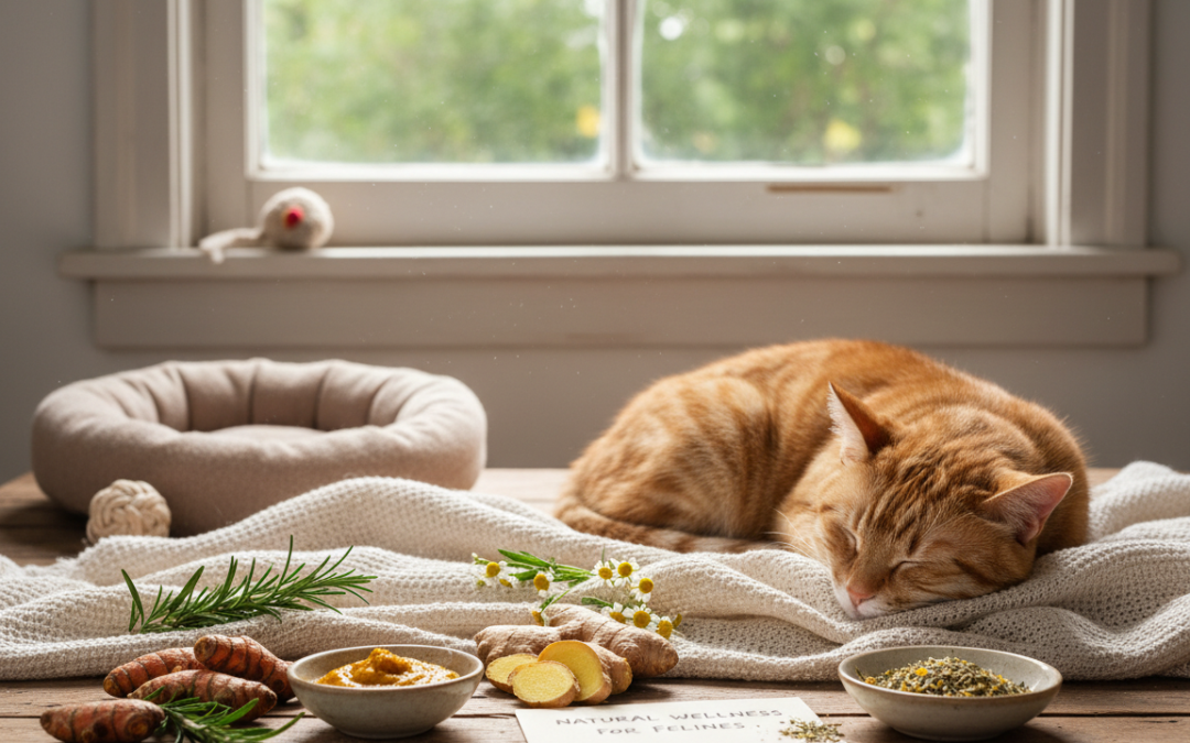 Prirodni protuupalni pripravci za mačku – Sve što trebaš znati o tome!