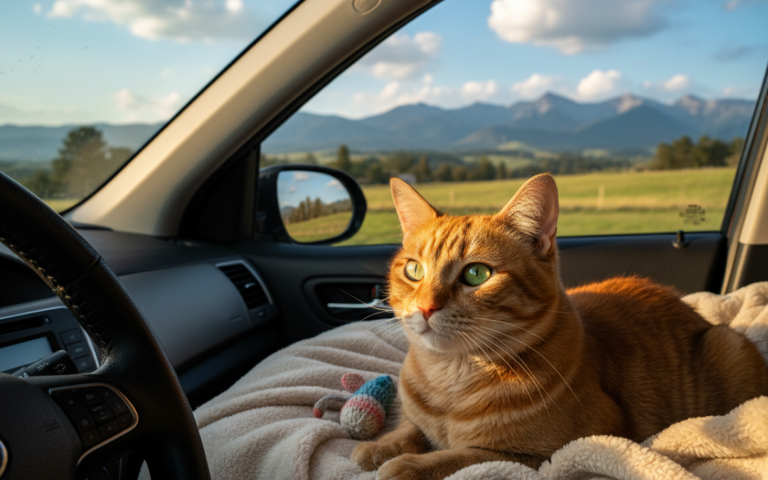 Putovanje mačke automobilom – Sve što trebaš znati o tome!