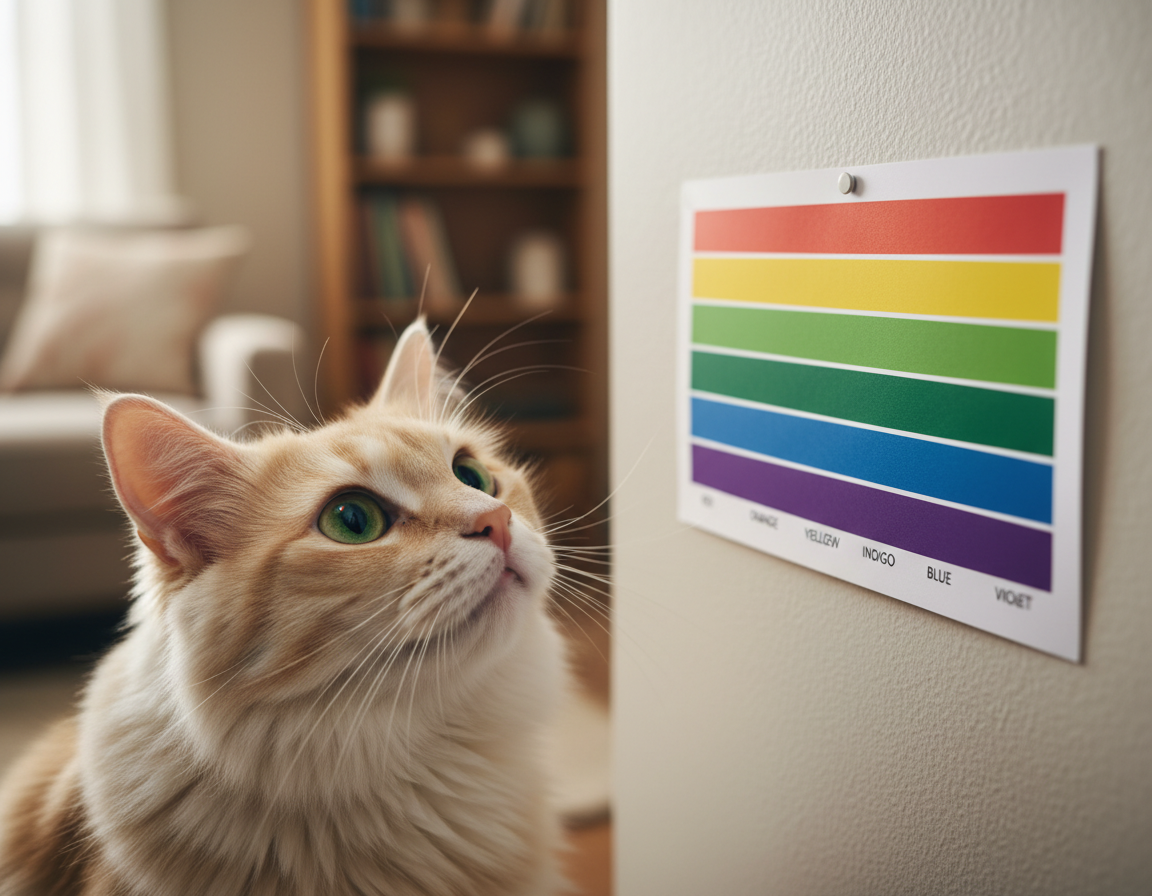 razlikovanje boja kod mačaka