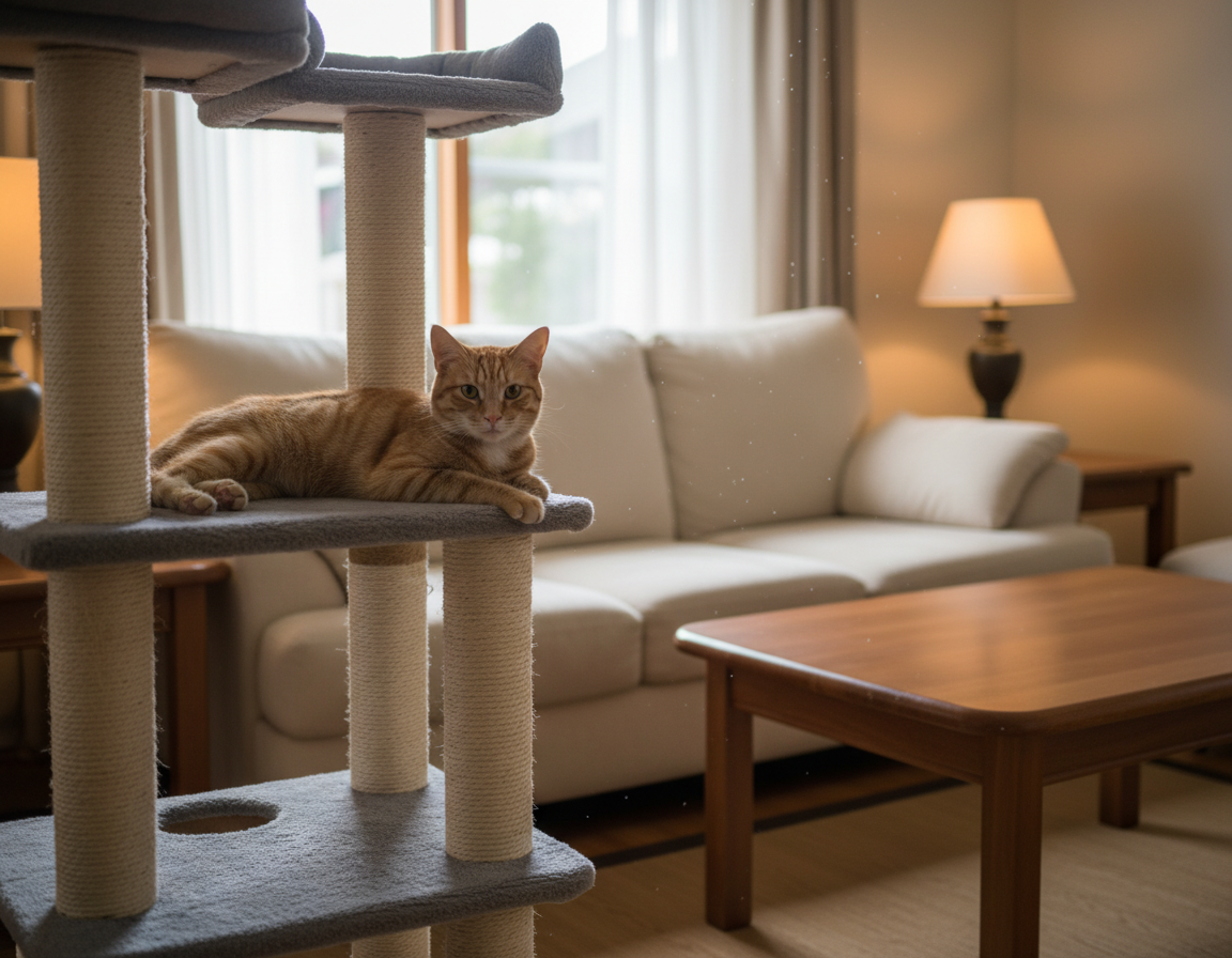 siguran namještaj za mačku