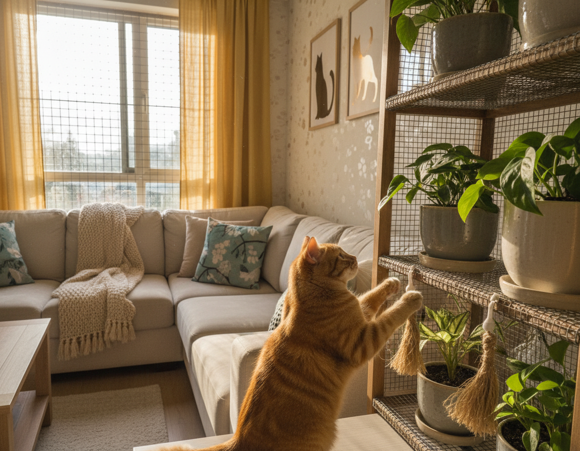 Sigurnost mačke u domu – Sve što trebaš znati o tome!