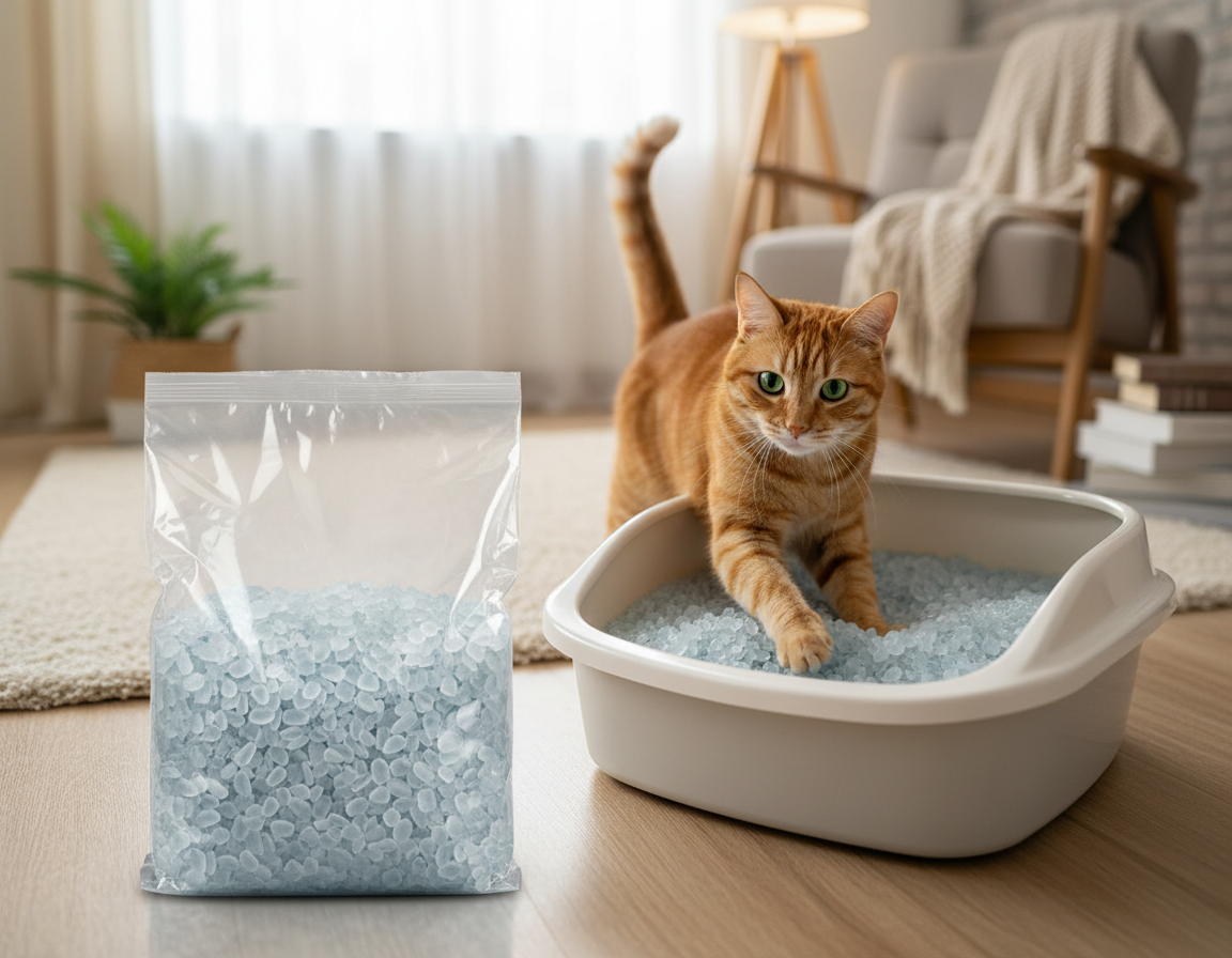 silikonski pijesak za mačke