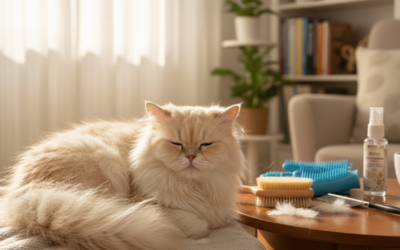 Mačji blog 20 Smanjenje linjanja kod mačaka – Sve što trebaš znati o tome!