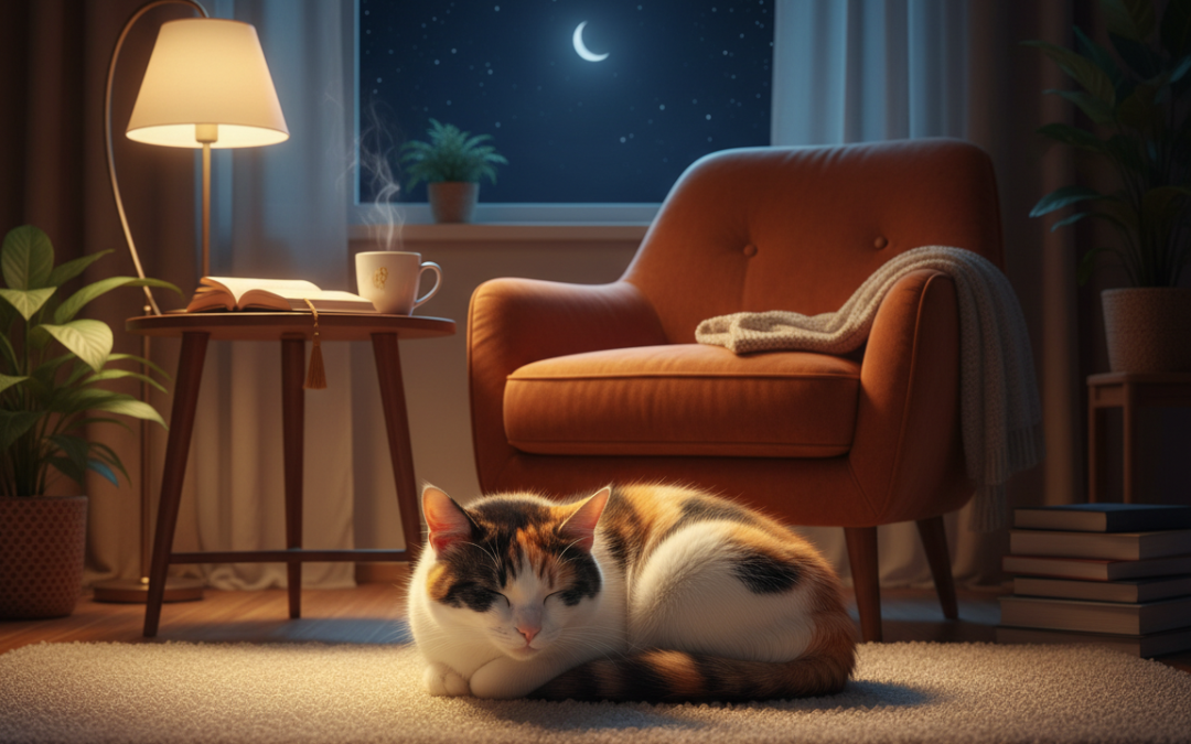 Smanjenje noćne aktivnosti mačke – Sve što trebaš znati o tome!