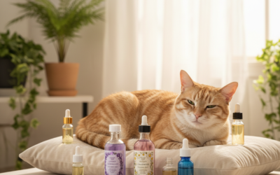 Mačji blog 24 Smanjenje stresa kod mačaka pomoću eteričnih ulja – Sve što trebaš znati o tome!