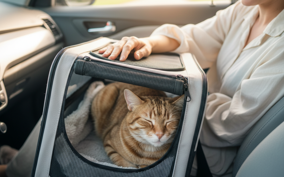 Bezstresni prijevoz mačke – Sve što trebaš znati o tome!