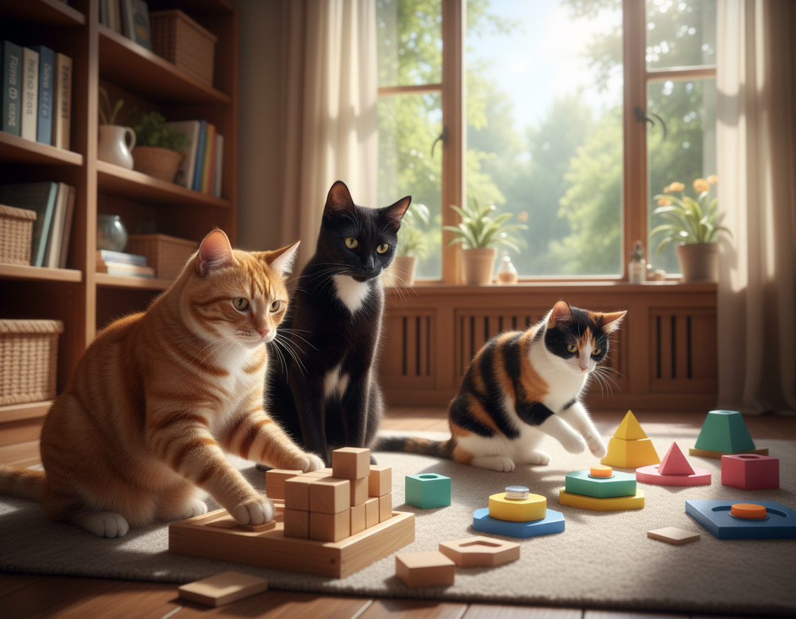 trening logičkog razmišljanja kod mačaka