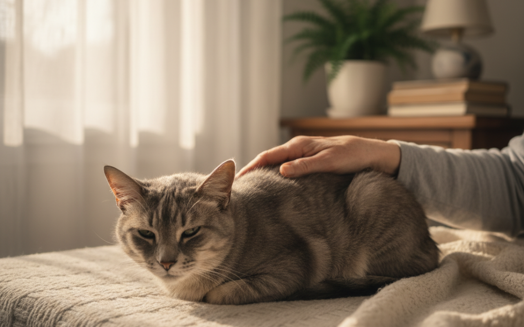 Ublažavanje boli kod starije mačke – Sve što trebaš znati o tome!