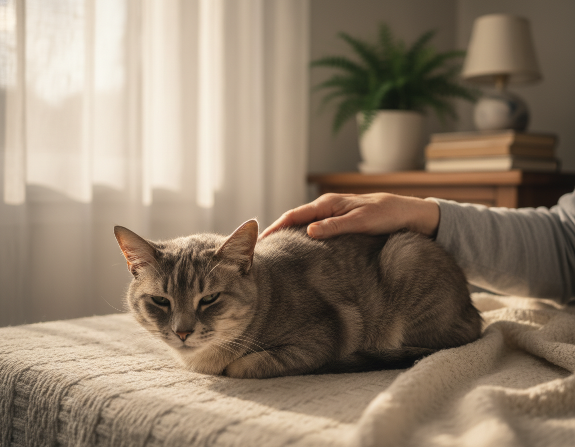 ublazavanje-boli-kod-starije-macke ublažavanje boli kod starije mačke