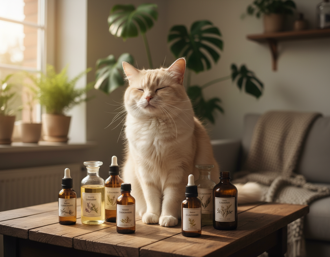 ucinci-etericnih-ulja-na-macku učinci eteričnih ulja na mačku