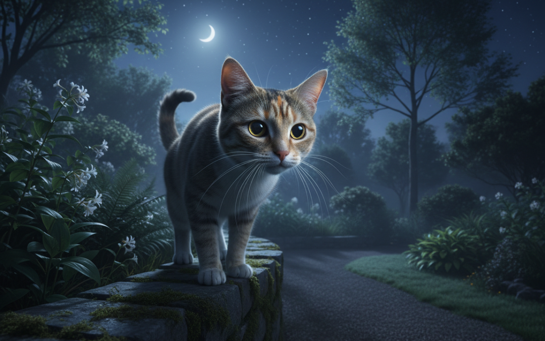 Upravljanje noćnom potrebom za kretanjem kod mačke – Sve što trebaš znati o tome!