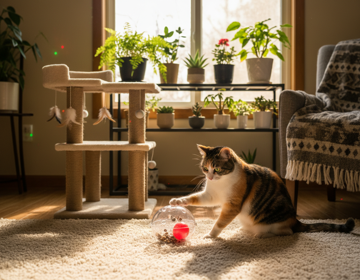 važnost mentalne stimulacije kod mačaka