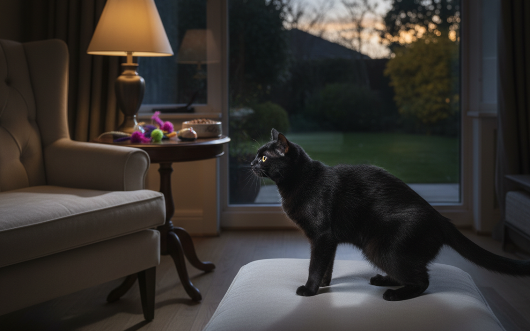 Večernji rituali mačke – Sve što trebaš znati o tome!