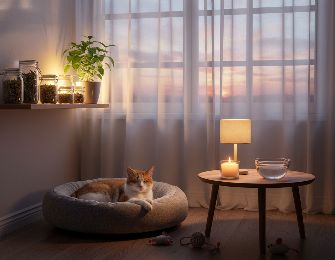 Večernji umirujući rituali za mačke – Sve što trebaš znati o tome!
