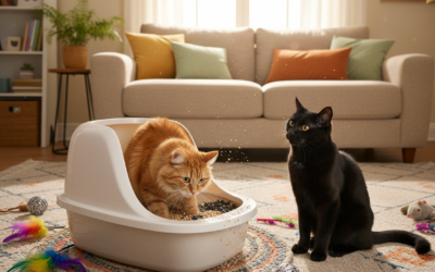 Mačji blog 17 Vrsta pijeska u kućanstvima s više mačaka – Sve što trebaš znati o tome!