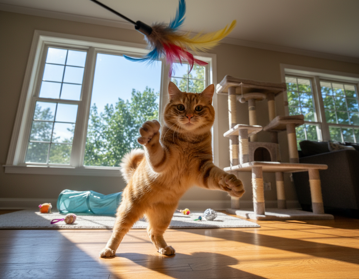 aktivni sati mačke tijekom dana