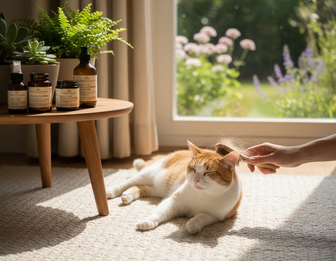 biljna njega kože mačke