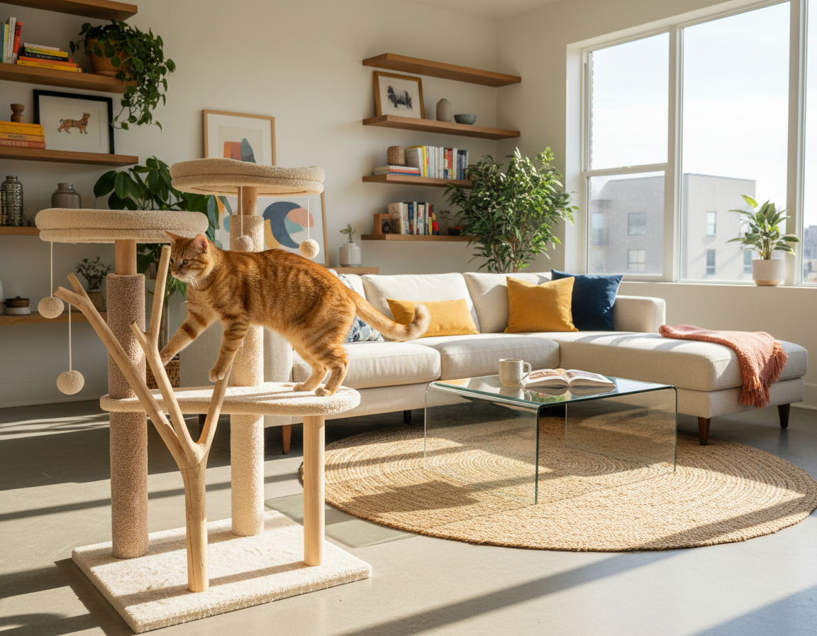 ideje za uređenje doma prilagođenog mačkama