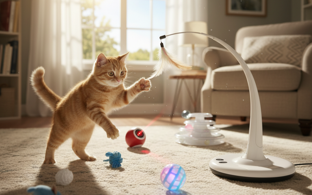 Interaktivne igračke za kretanje mačke – Sve što trebaš znati o tome!