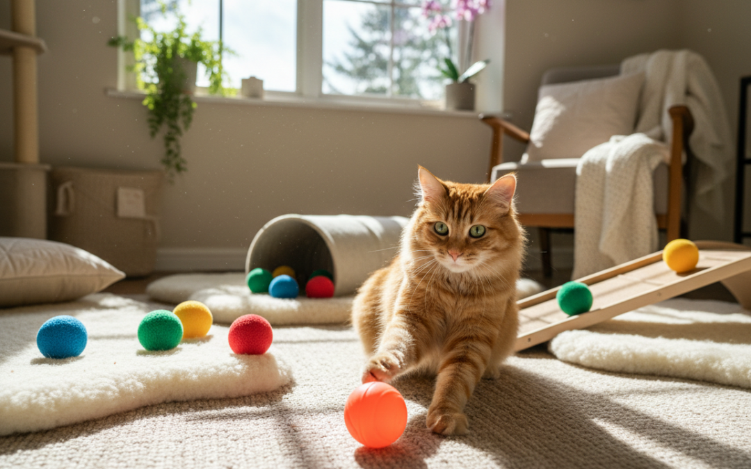 Interaktivne igre s lopticama za mačke – Sve što trebaš znati o tome!