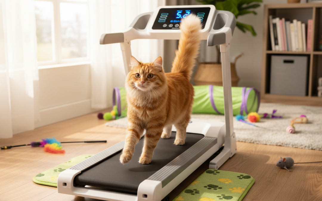 Korištenje trake za trčanje kod mačaka – Sve što trebaš znati o tome!