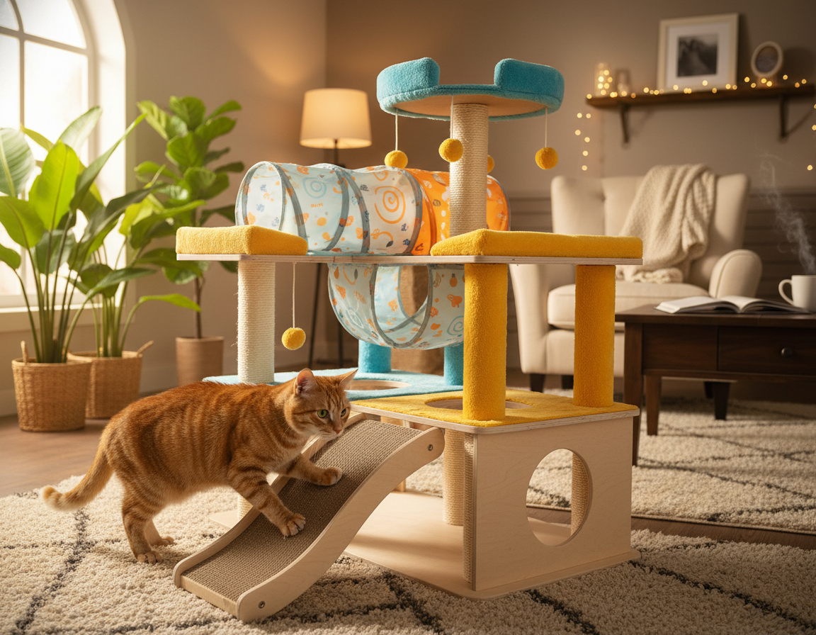 kućna preprečna staza za mačku