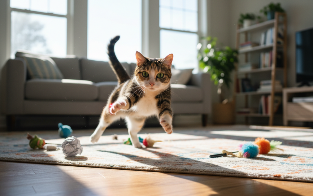 Laserski trening kretanja za mačke – Sve što trebaš znati o tome!