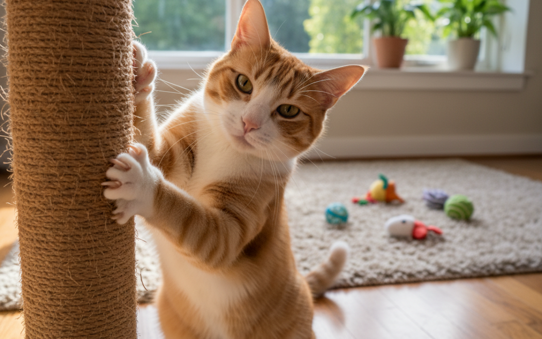 Namjernost grebanja kod mačke – Sve što trebaš znati o tome!