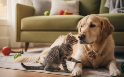 Navikavanje mačke na psa – Sve što trebaš znati o tome!