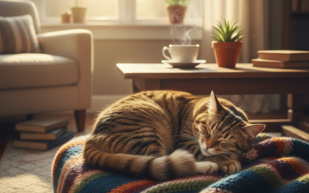 Navike spavanja mačke – Sve što trebaš znati o tome!