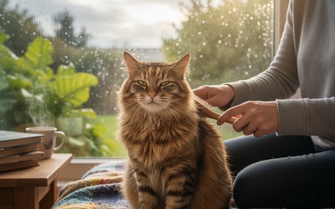 Njega mačke nakon kišnog vremena – Sve što trebaš znati o tome!