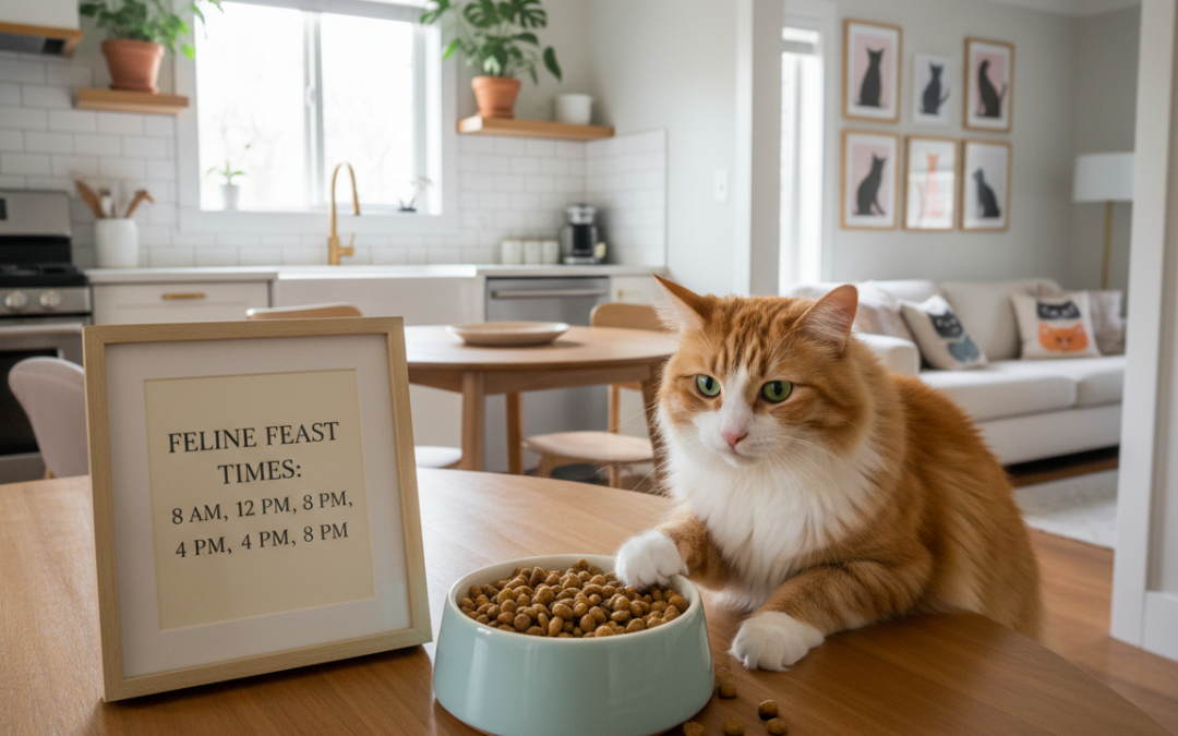 Održavanje rasporeda hranjenja mačke – Sve što trebaš znati o tome!