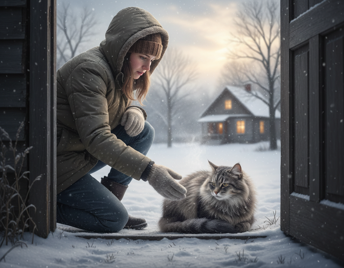 opasnost od smrzavanja kod mačaka zimi