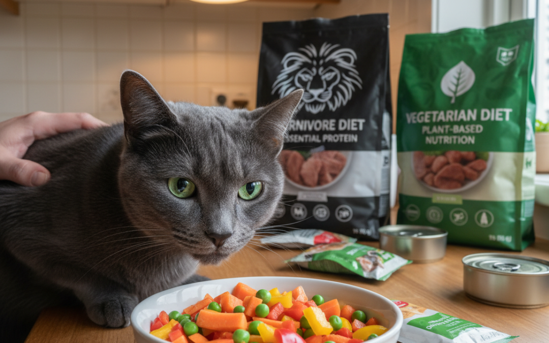 Opasnosti vegetarijanske prehrane za mačke – Sve što trebaš znati o tome!