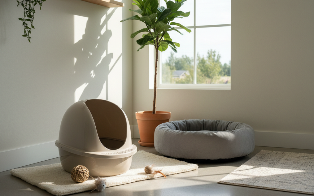 Optimalno mjesto za mačju pijesak – Sve što trebaš znati o tome!