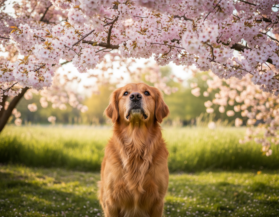 pas-proljece-alergija-na-cvijece pas proljeće alergija na cvijeće