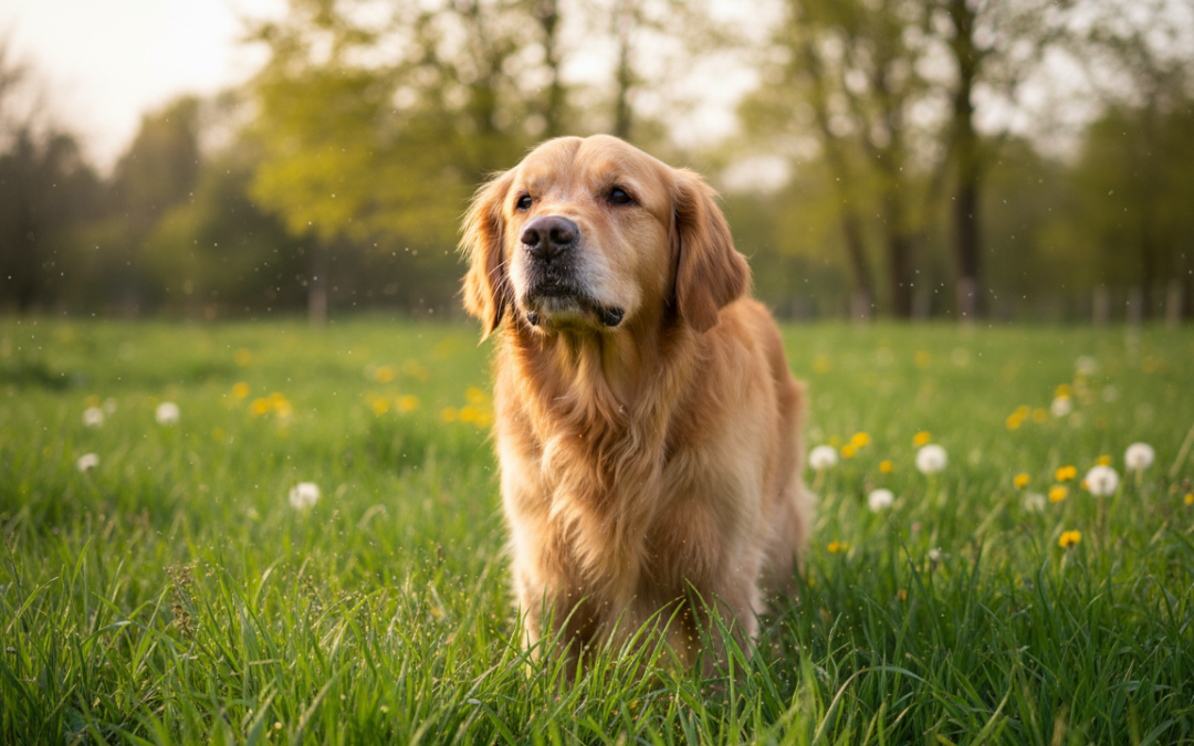 Psi i alergene trave – kako reagiraju?