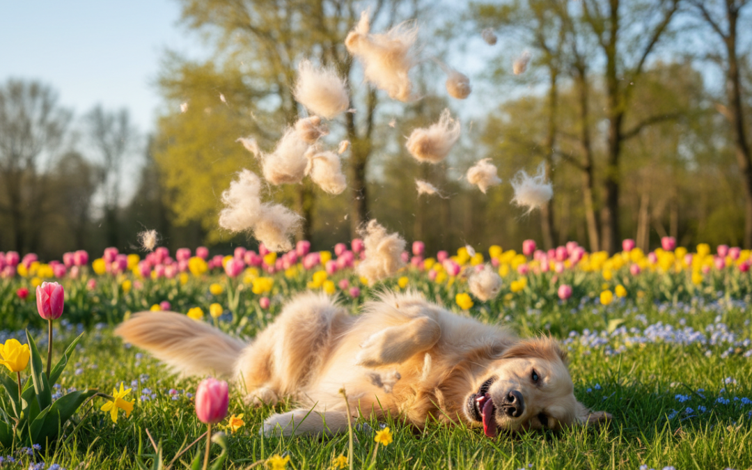 Proljetno linjanje kod pasa – kako ga stručno kontrolirati