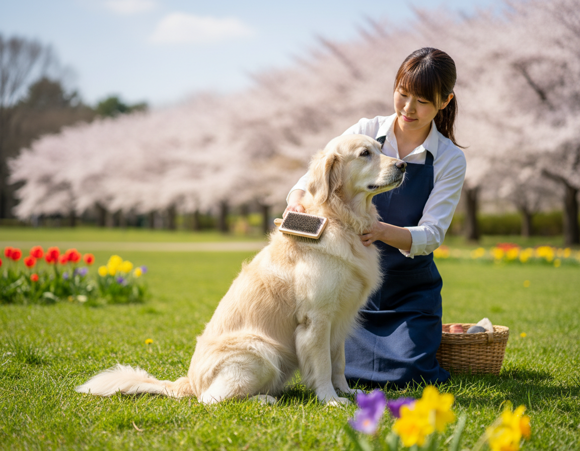 pas proljeće njega dlake