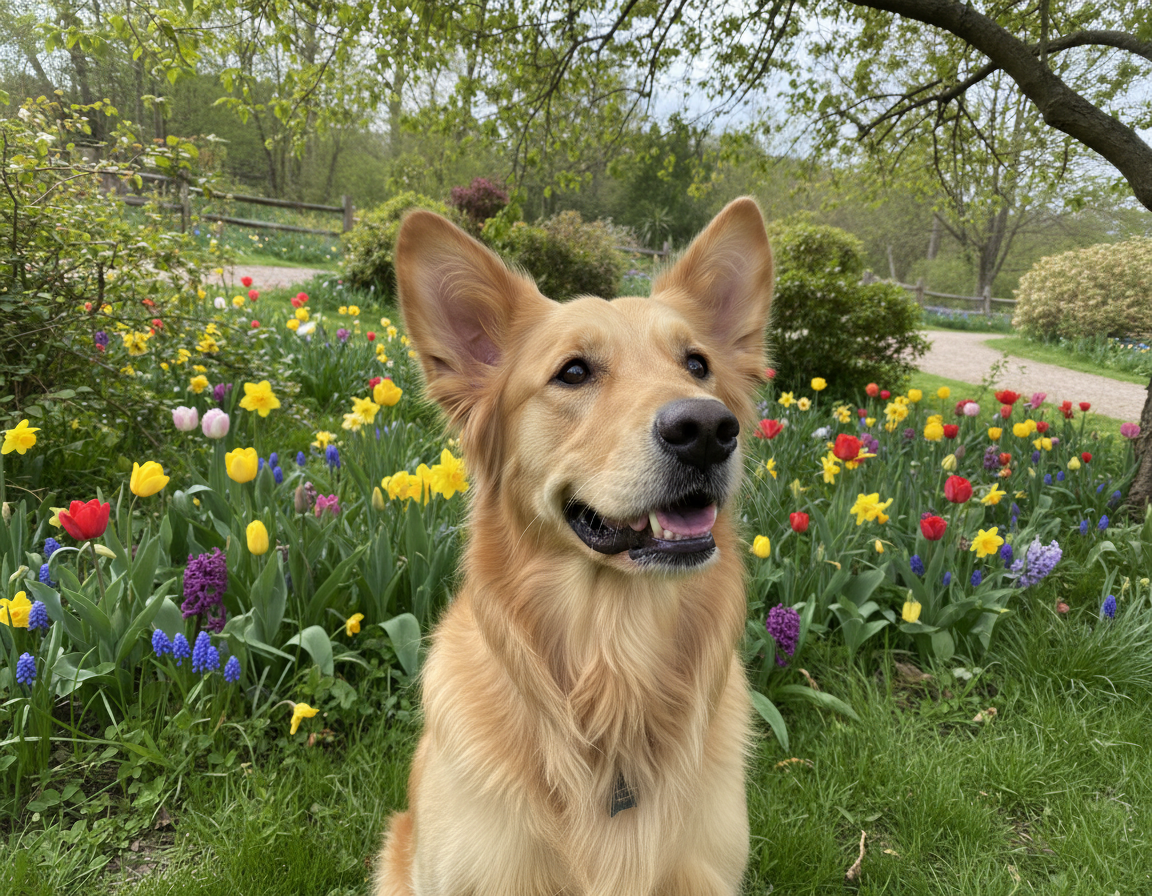 pas proljeće njega očiju i ušiju