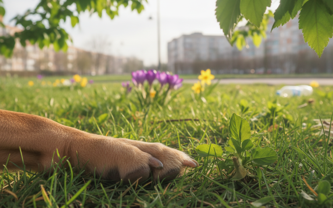 Njega šapa u proljeće – što ih može lako oštetiti?